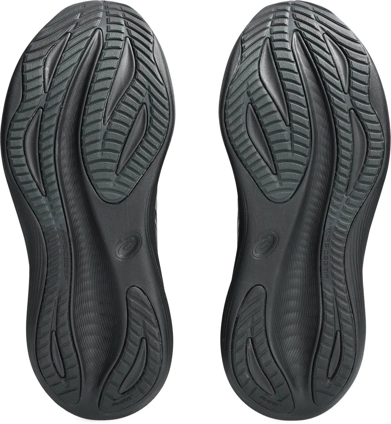 Asphalt running Supportive Midfoot Asics Gel Nimbus 27 Womens Running Shoes - Black