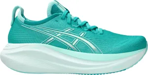 Asics Gel Nimbus 27 Womens Running Shoes - Green Orthopedic Footbed