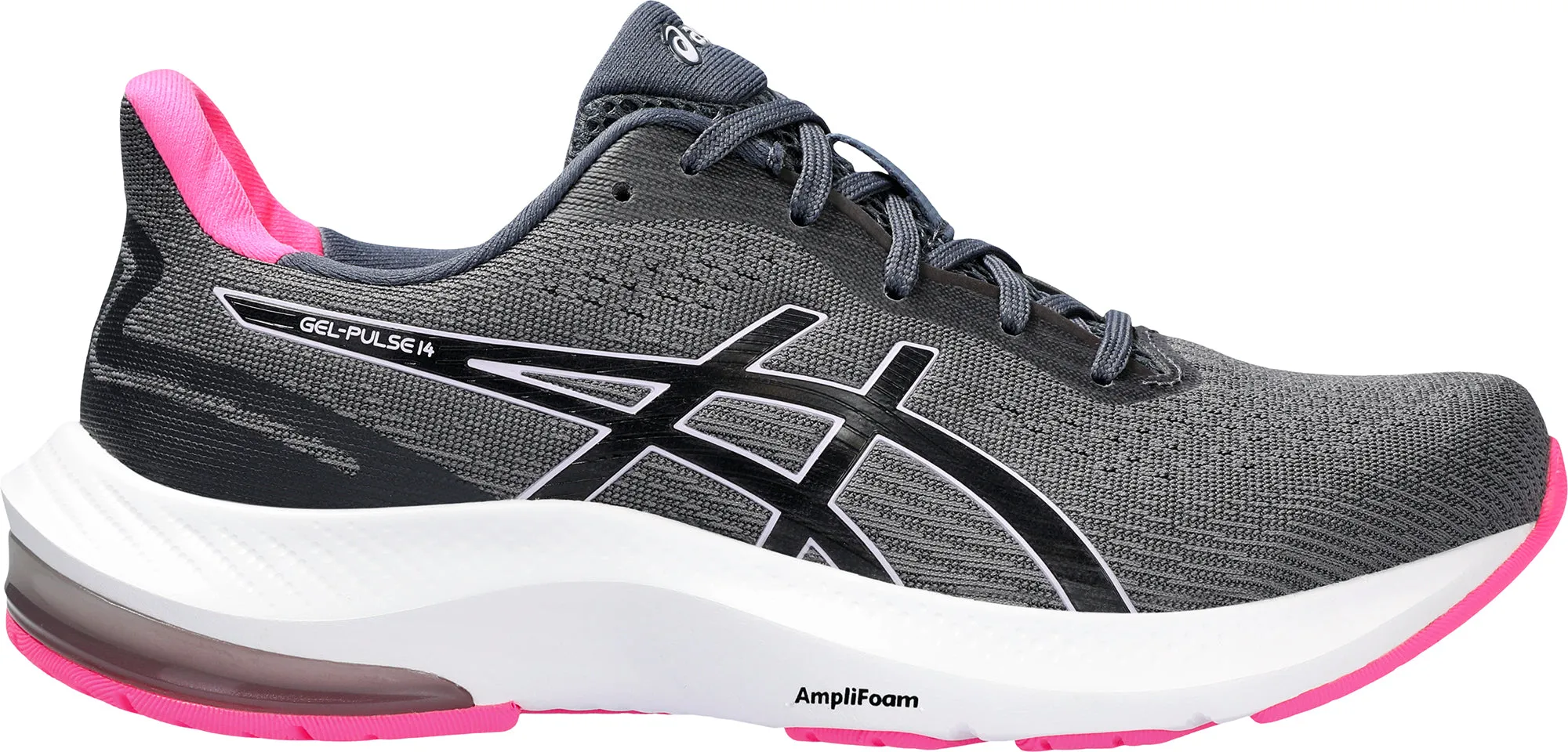 youth athletic footwear Asics Gel Pulse 14 Womens Running Shoes - Grey