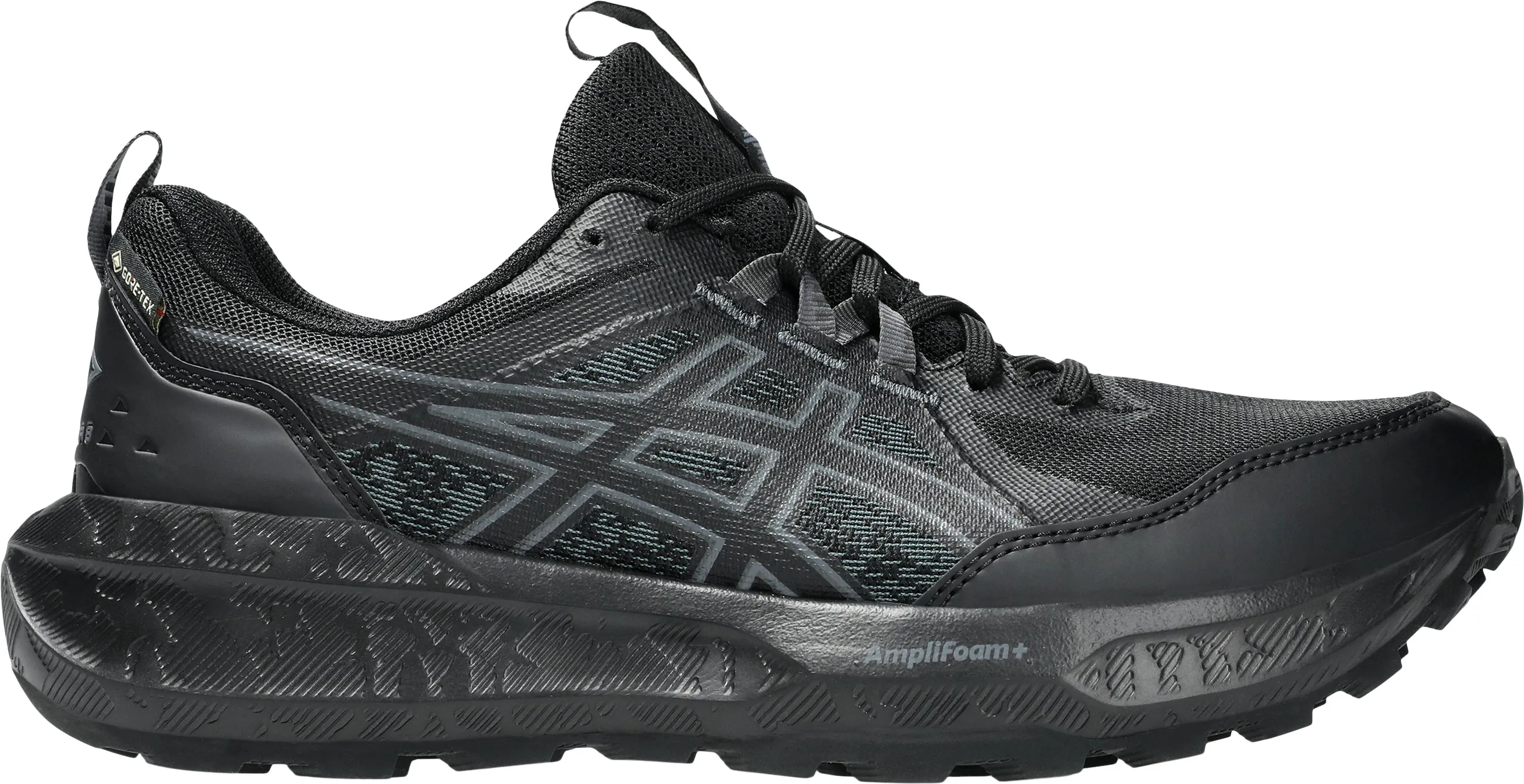 Asics Gel Sonoma 8 GORE-TEX Womens Trail Running Shoes - Black PaddedTongue Arch Lock Tech