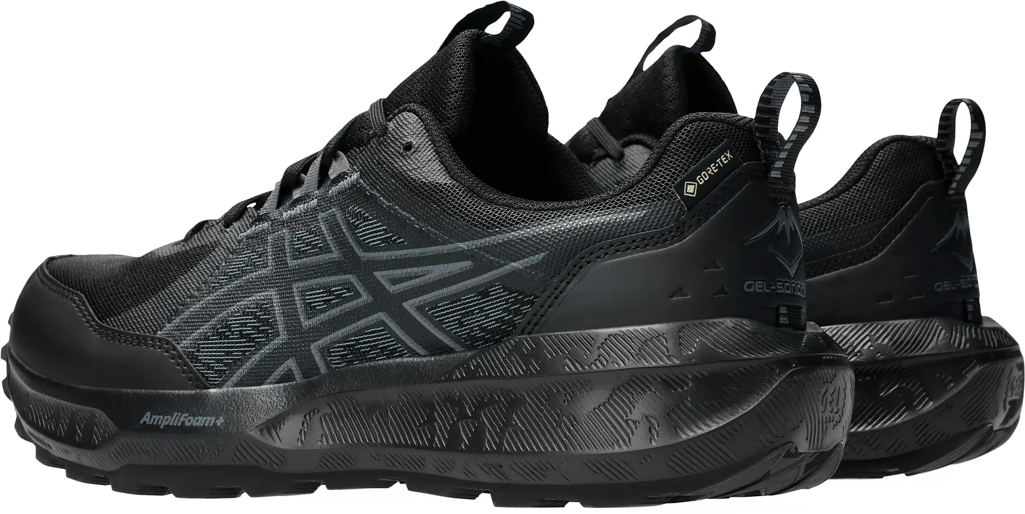 Asics Gel Sonoma 8 GORE-TEX Womens Trail Running Shoes - Black flexible - upper shoes