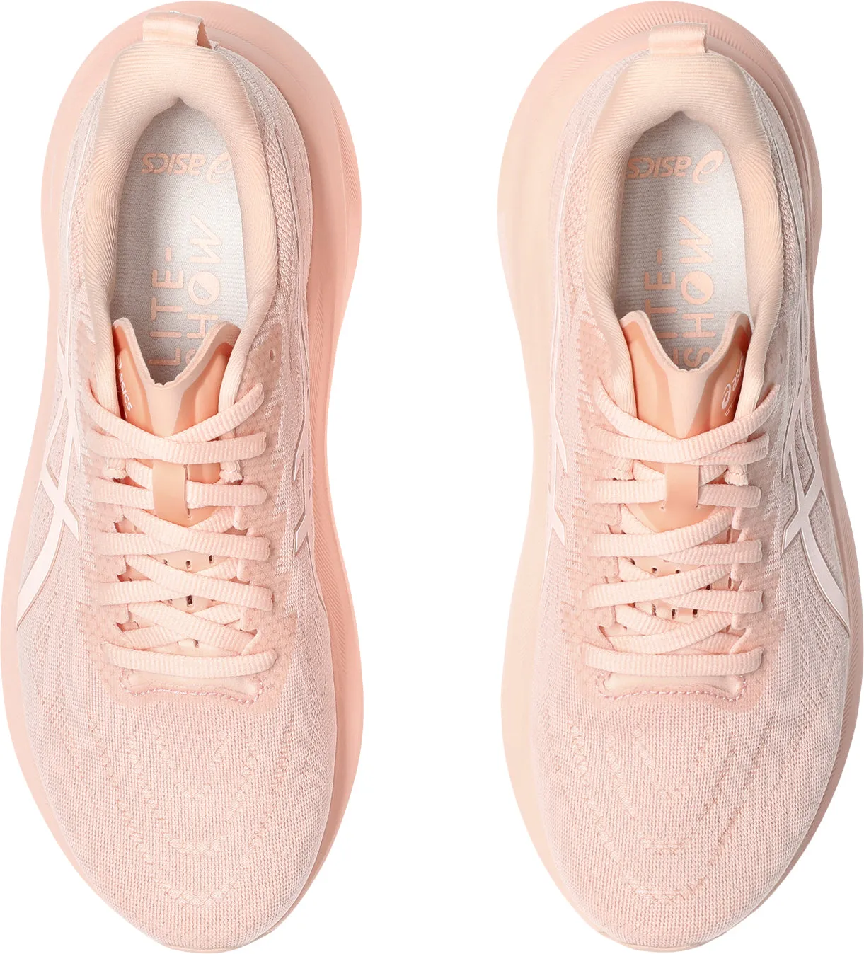 Asics GT 2000 13 Lite-Show Womens Running Shoes - Pink Rubber Outsole Grip hook - and - loop