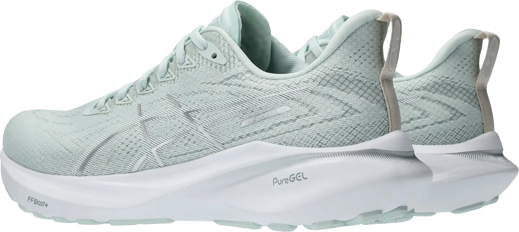 Dynamic Rebound Foam recreation Asics GT 2000 13 Womens Running Shoes - Green