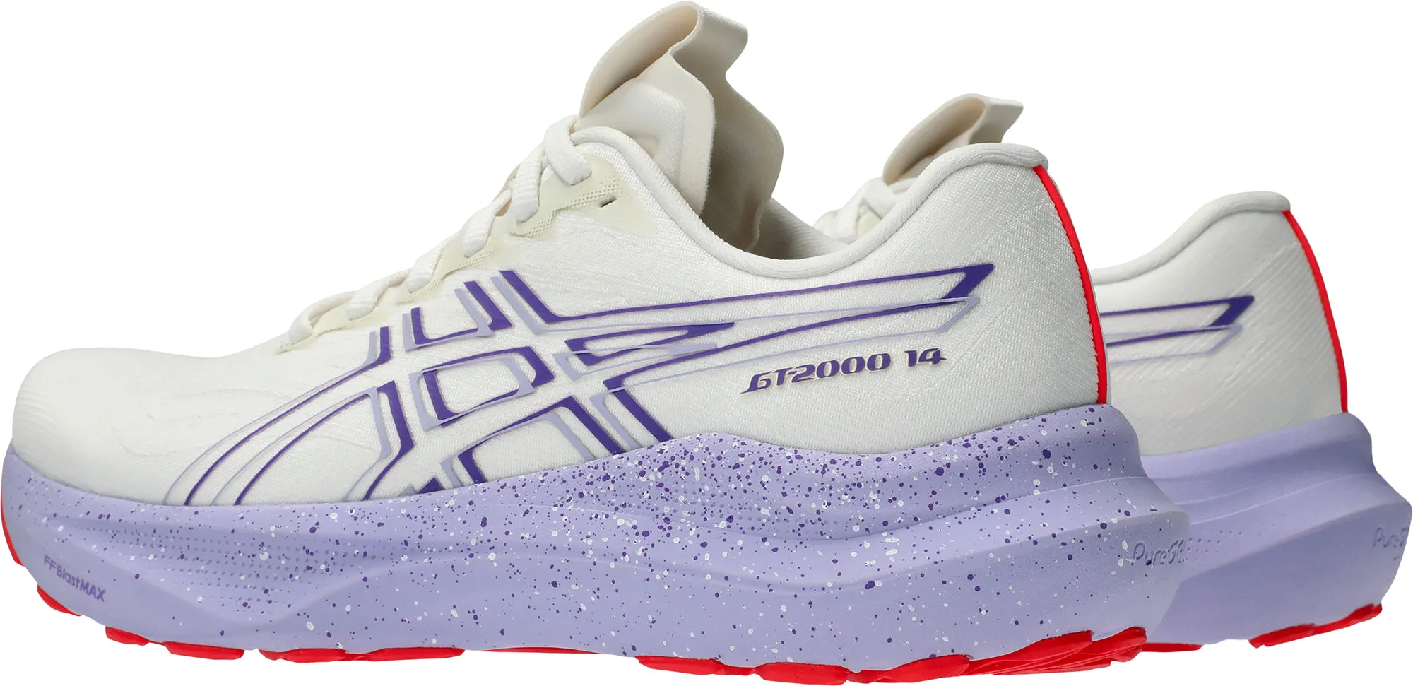 Asics GT 2000 14 Tokyo Womens Running Shoes - Cream Flexible Movement asphalt running wear