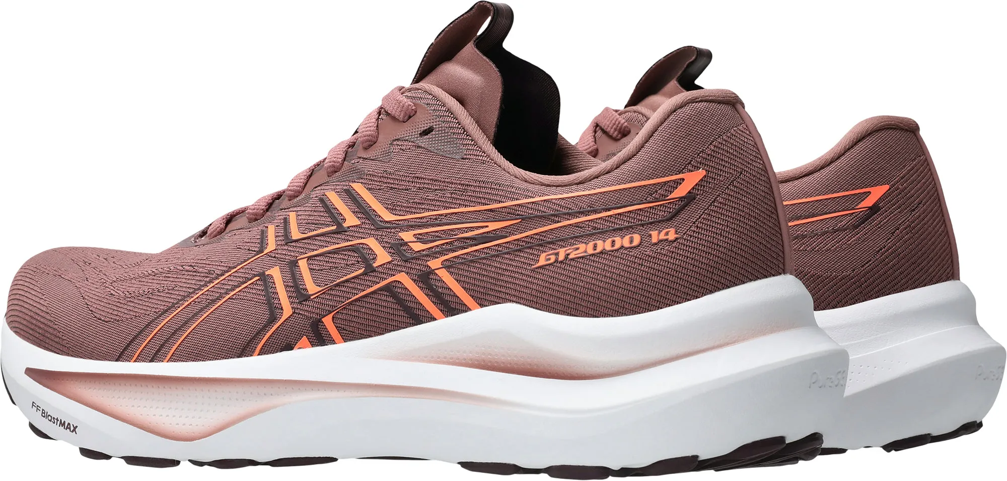 Asics GT 2000 14 Womens Running Shoes - Pink Snug heel