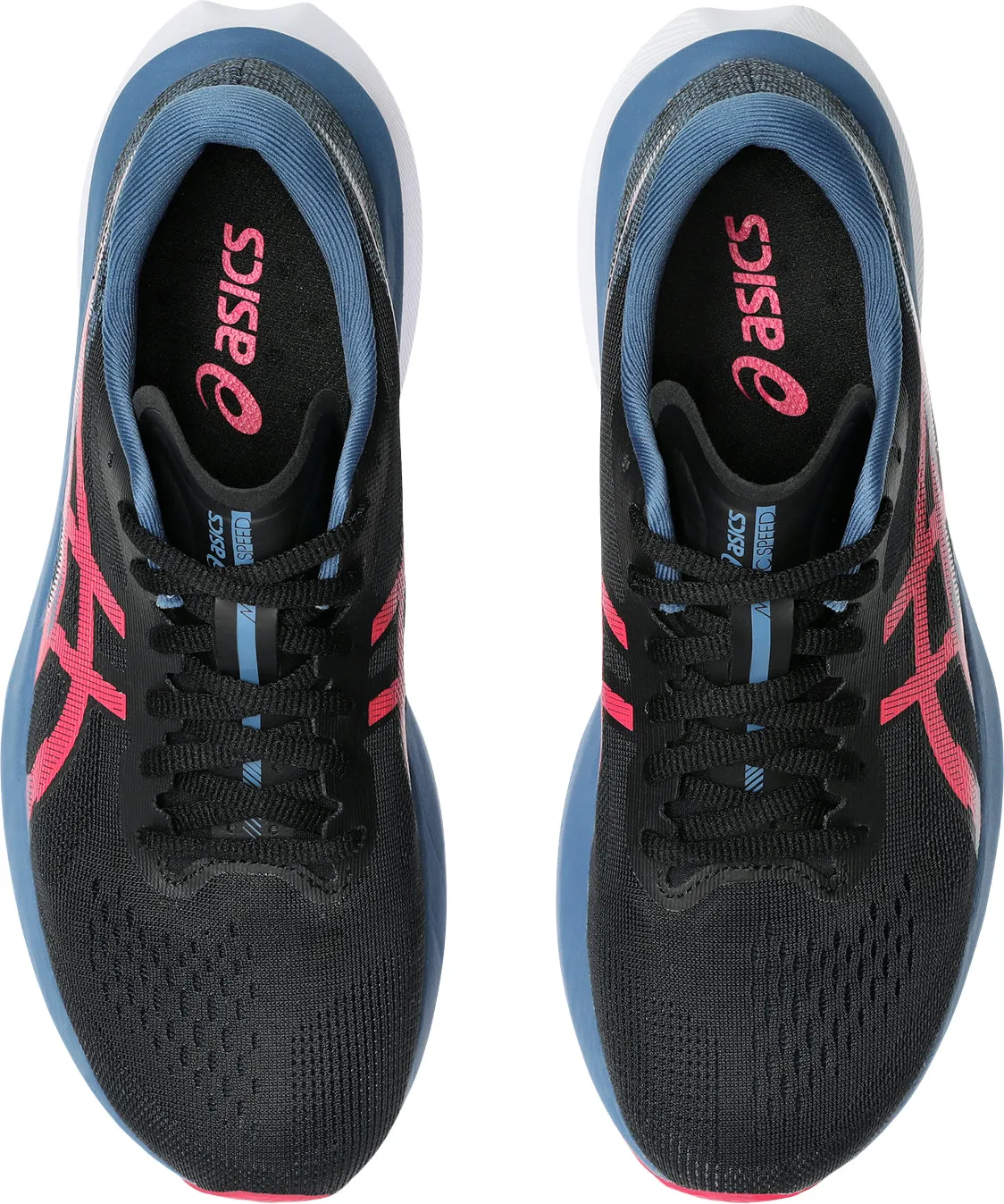 running shoes for tempo runs volleyball - compatible running shoes Asics Magic Speed 4 Womens Running Shoes - Black