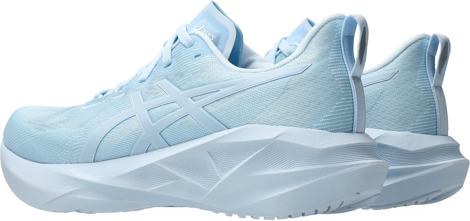 Asics NovaBlast 5 Lite-Show Womens Running Shoes - Blue travelers' shoes