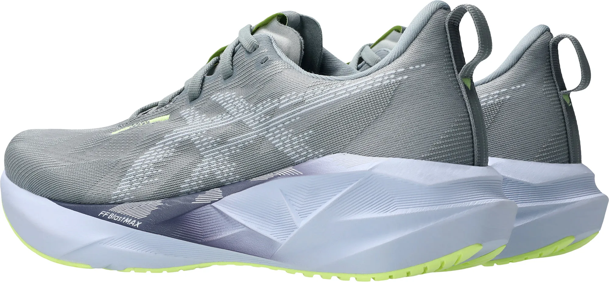 Asics NovaBlast 5 Womens Running Shoes - Grey fat - burning coordination training