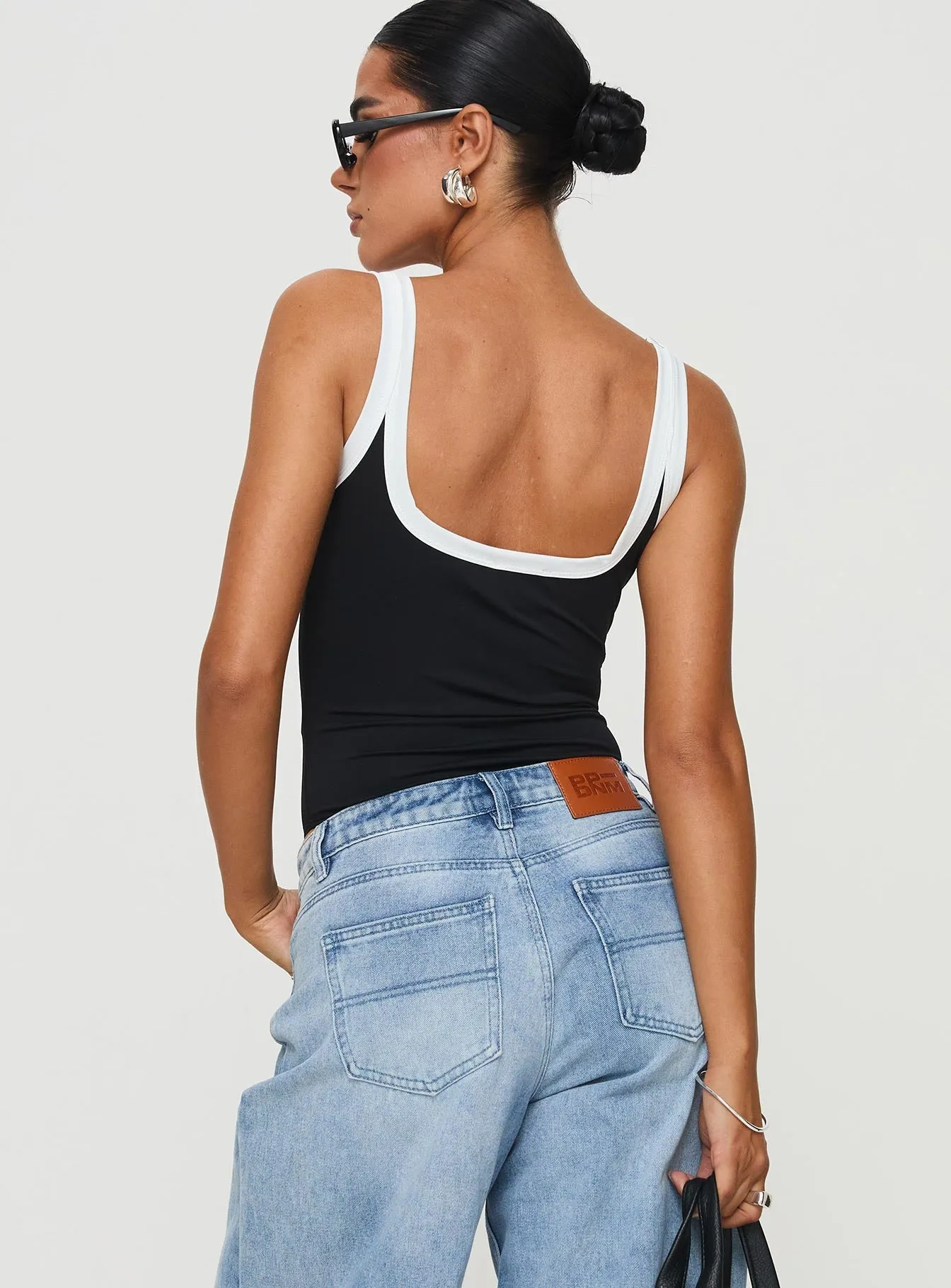 Scientific - useful Astrea Bodysuit Black / White