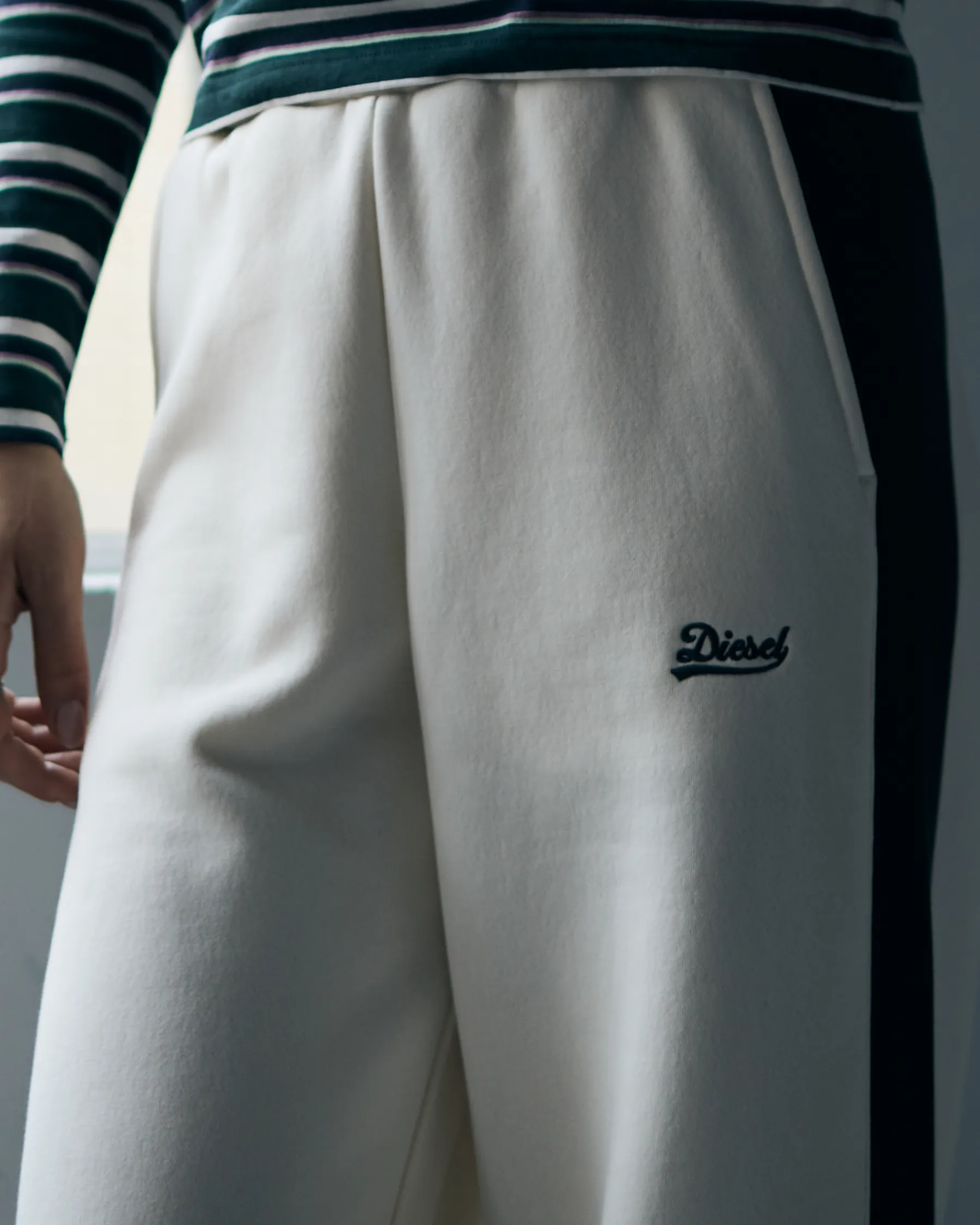 Azalea Joggers Ivory PrecisionTailoring