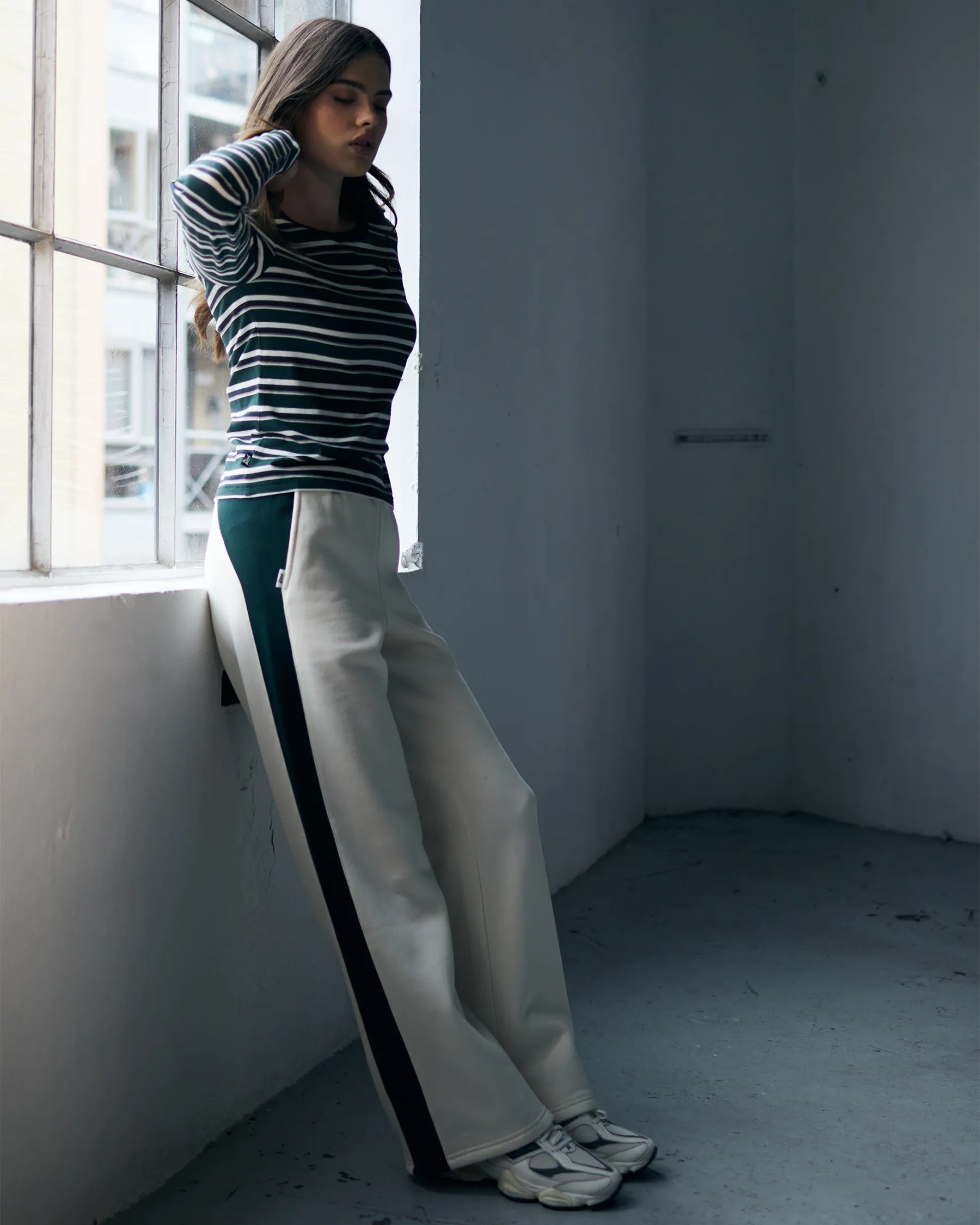 UltraSoft Texture Azalea Joggers Ivory