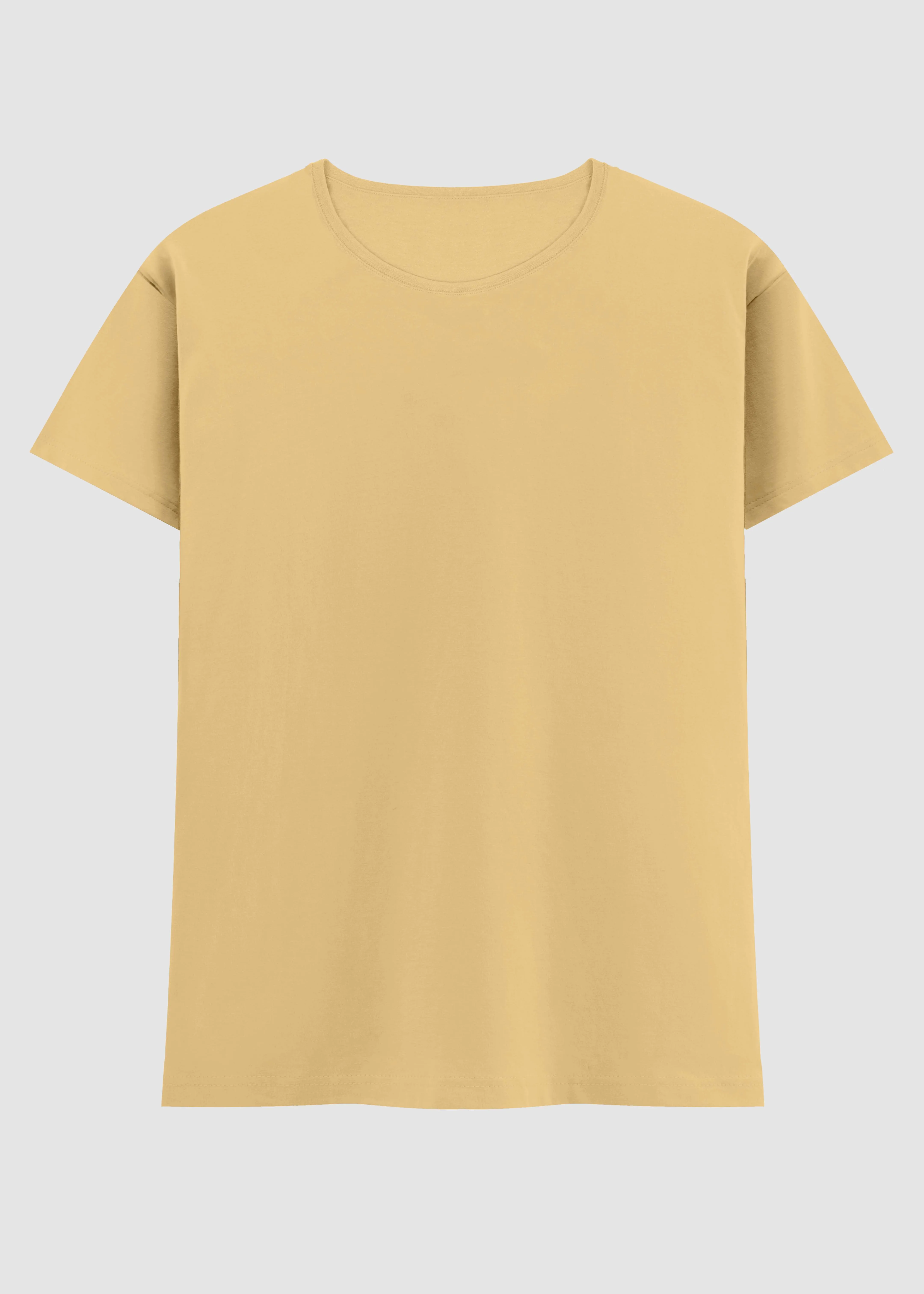 Beach relaxation Versatile Wearable Beige Women's Classic T-Shirt | FC21