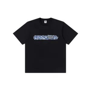 BEP JEANS HIBISCUS TEE BLACK High Quality Printing