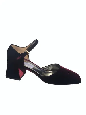 Classic Pumps Women's Boulevardier Maryjane Shoes In Burgundy