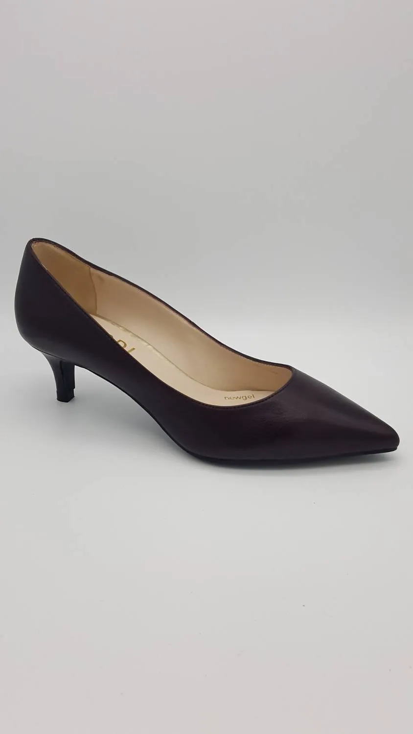 Statement Heels Women's Clara Pump Heels In Dark Brown