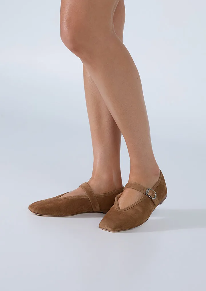 Bobbi Taupe Suede Peak View