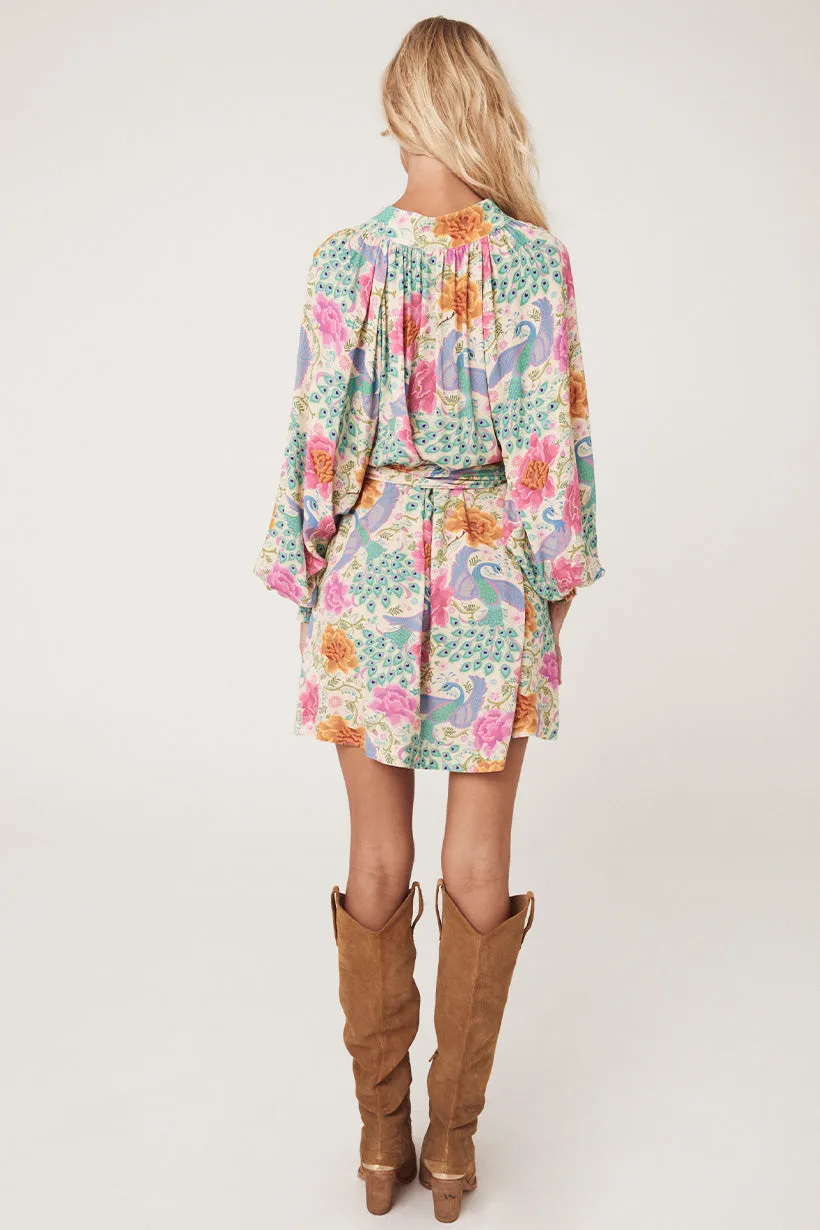 Boh??me Button Through Mini Dress Easy Comfort