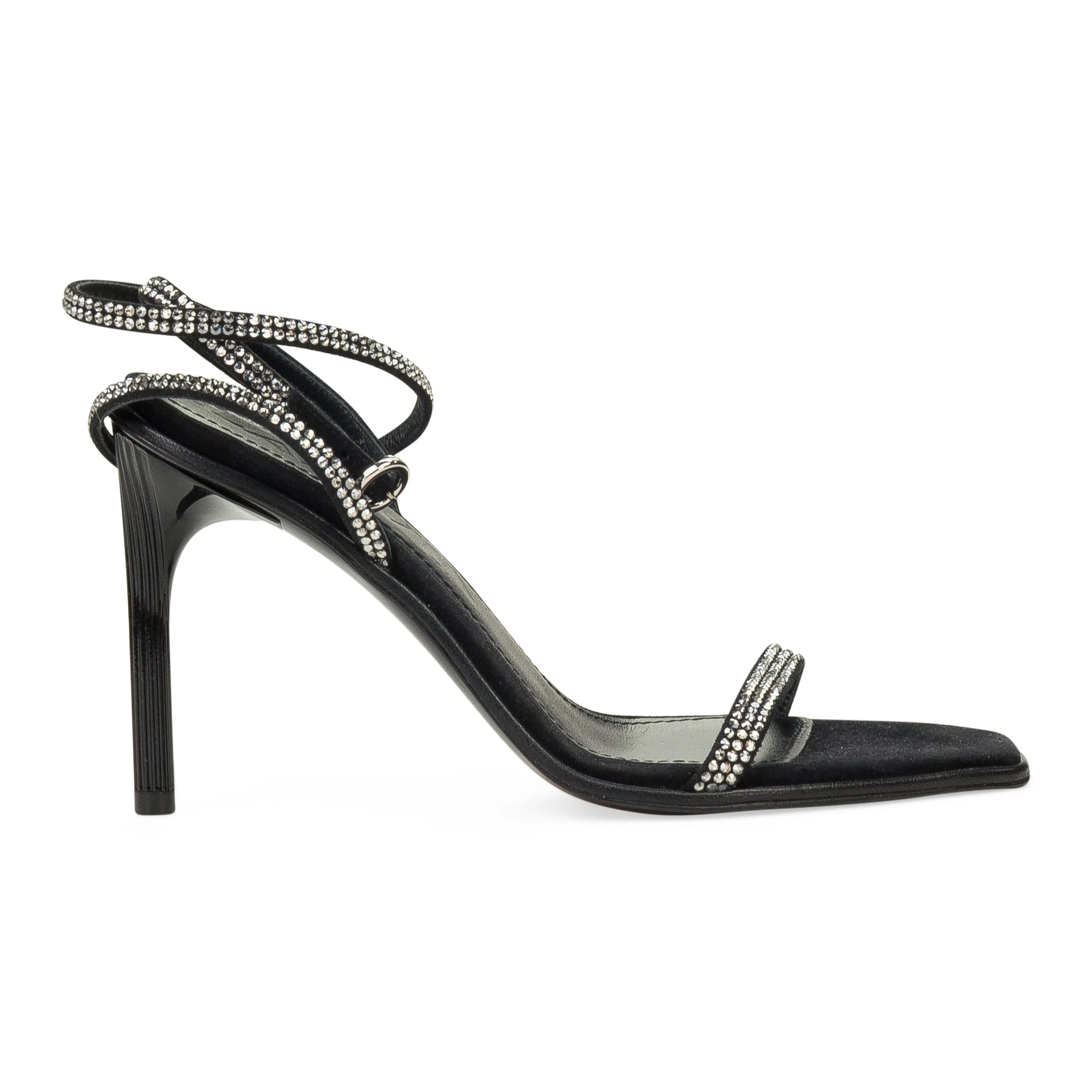 SILVER ELEGANT FEMME SANDAL PUMPS Embroidered
