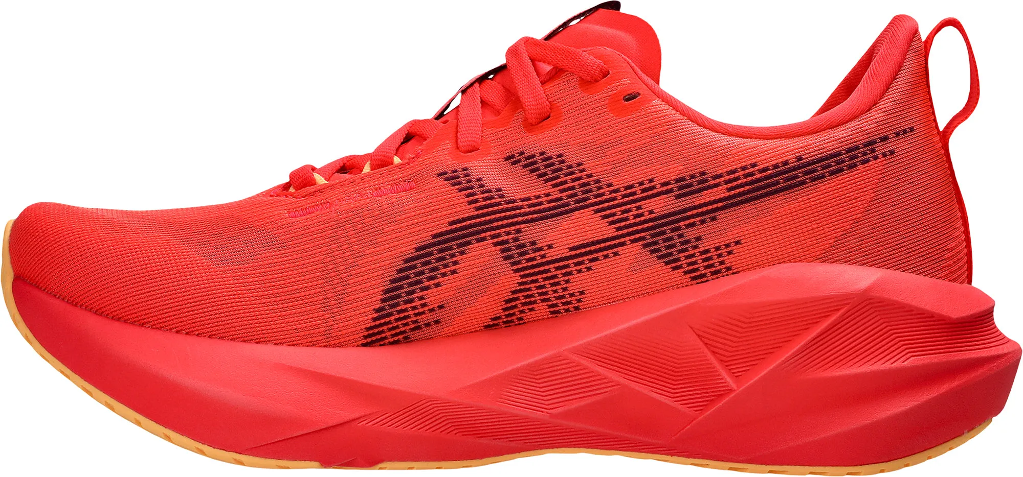 Impact Diffusing Heel Geometry track - running Asics NovaBlast 5 Womens Running Shoes - Red