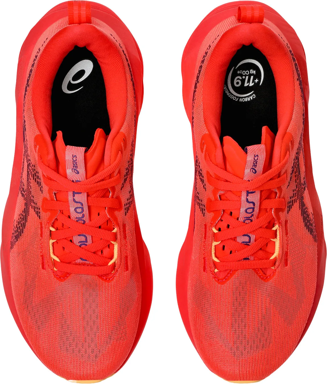 Aero Ventilation sprint training Asics NovaBlast 5 Womens Running Shoes - Red