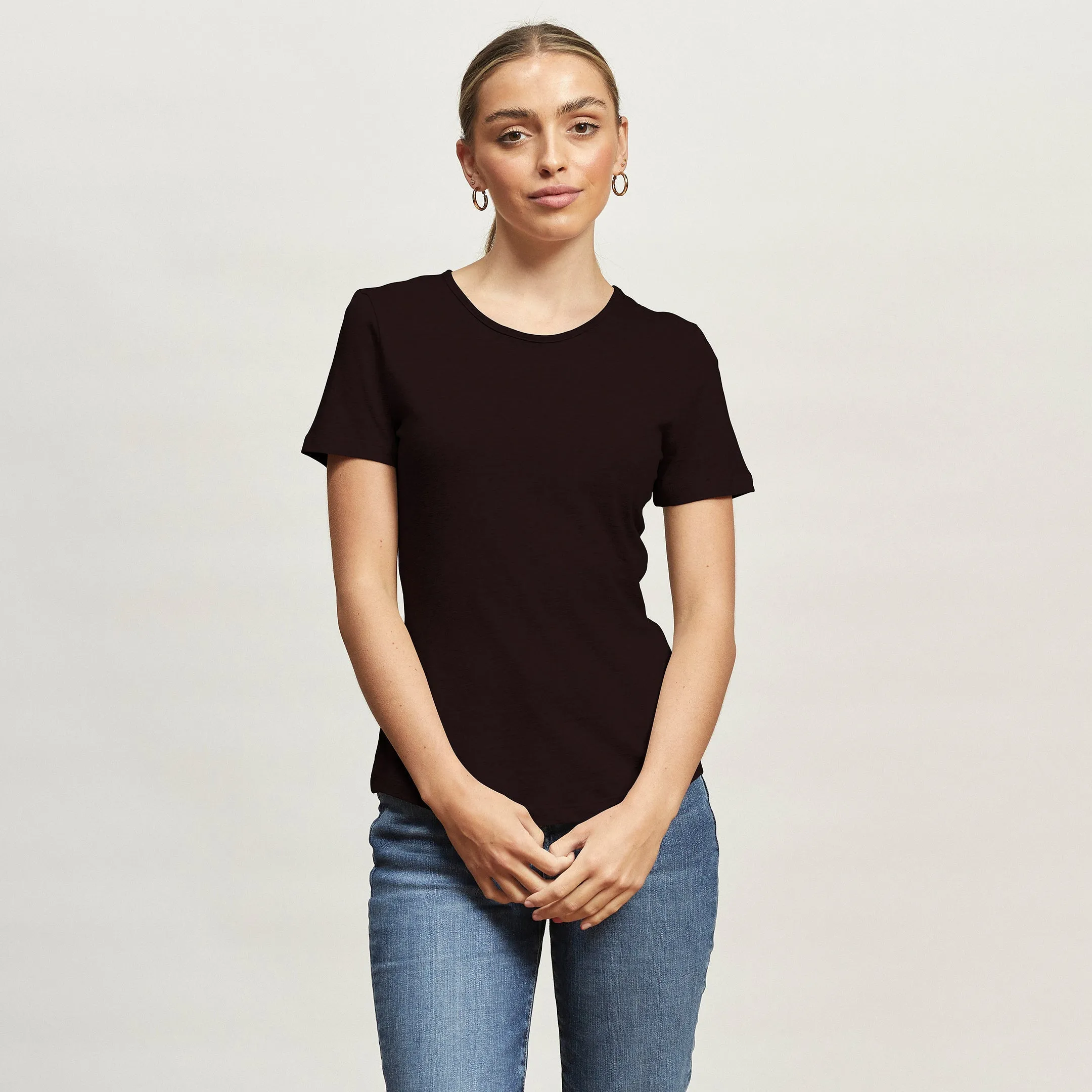 Active Layer TaglessCollar Hemp Crew Tee