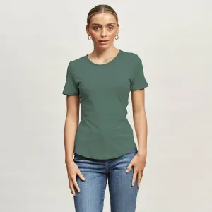 Casual Active Wear Light Fit Hemp Crew Tee