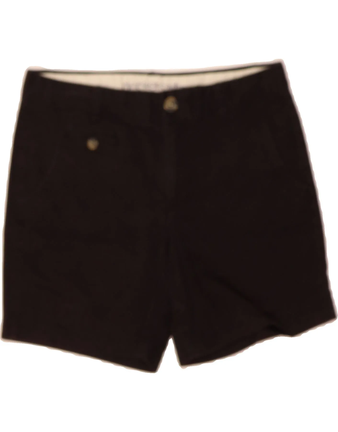 Wardrobe Essential High Density Weave DOCKERS Womens Casual Shorts US 4 Small W29  Black Cotton