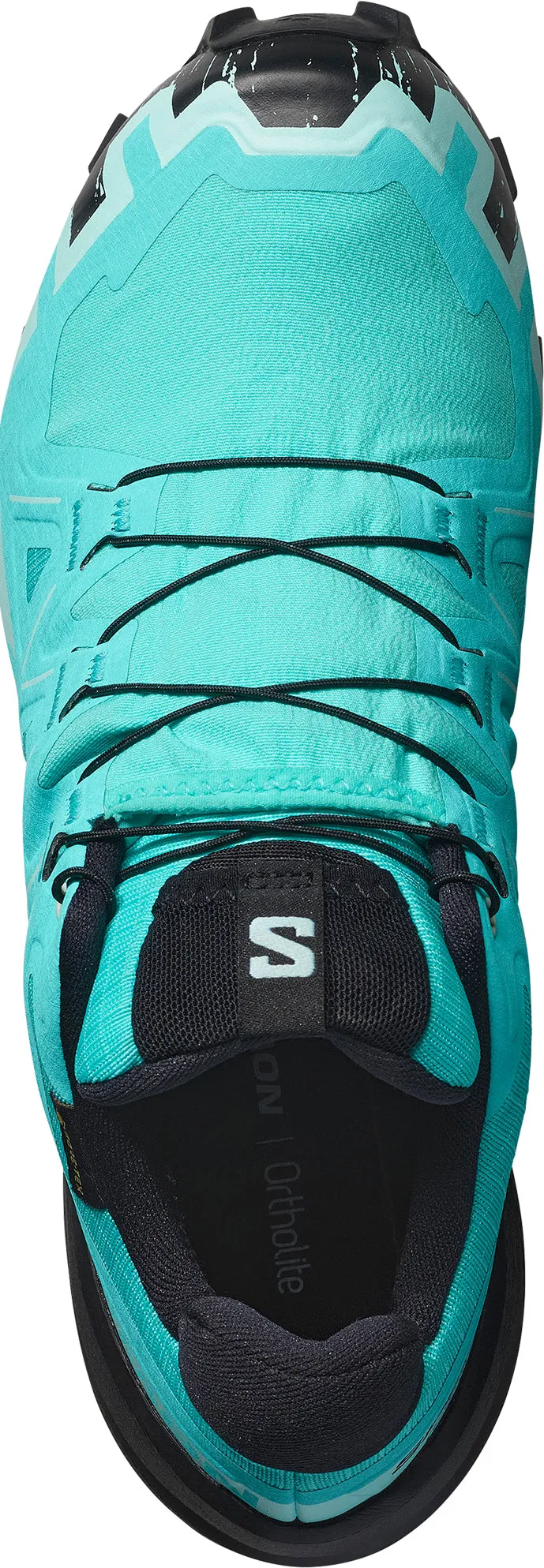 social - event running gear Salomon Speedcross 6 GORE-TEX Womens Trail Running Shoes - Blue