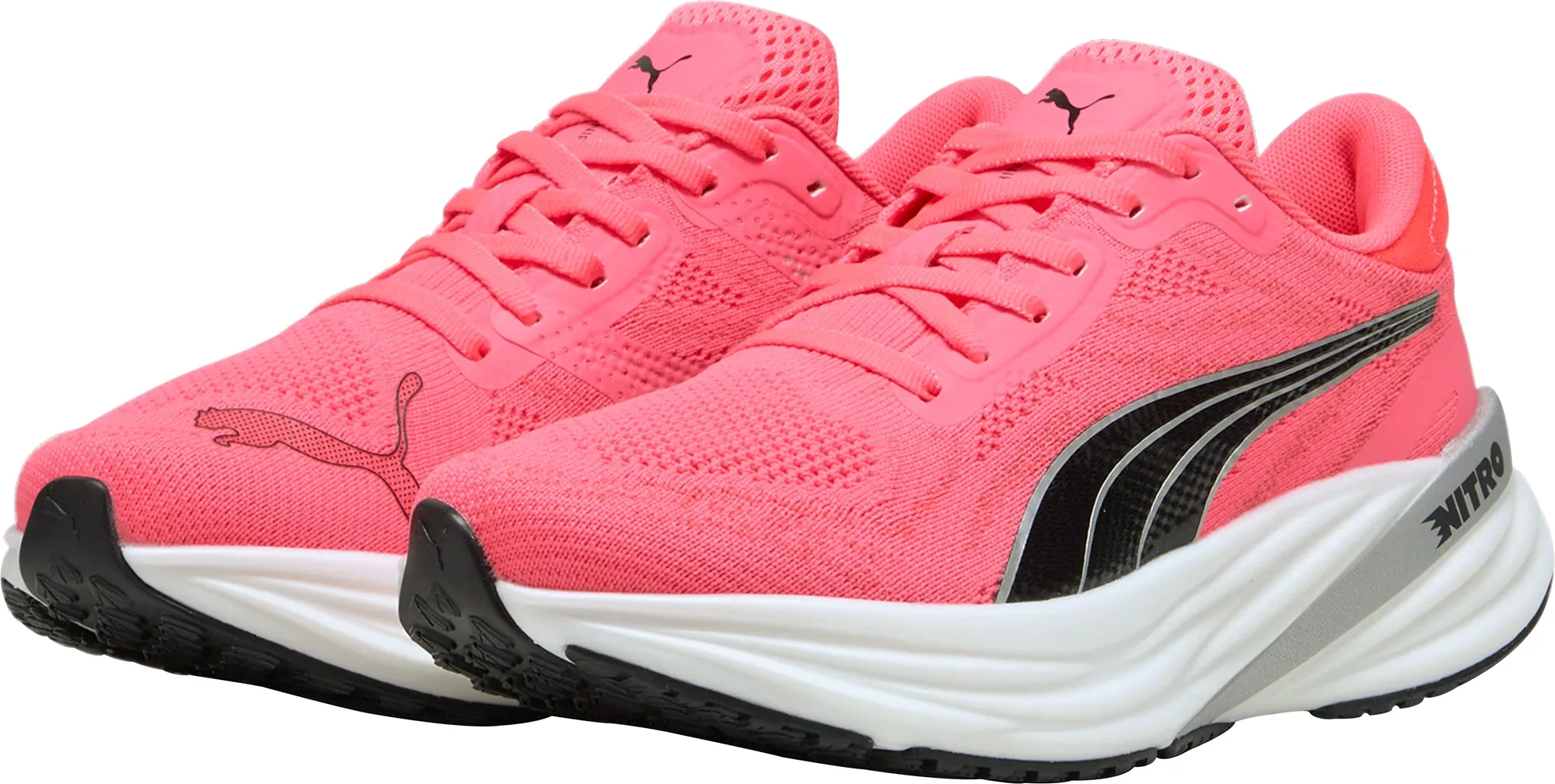 Shock Absorbing Technology training - shoes Puma Magnify Nitro 2 Womens Running Shoes - Pink