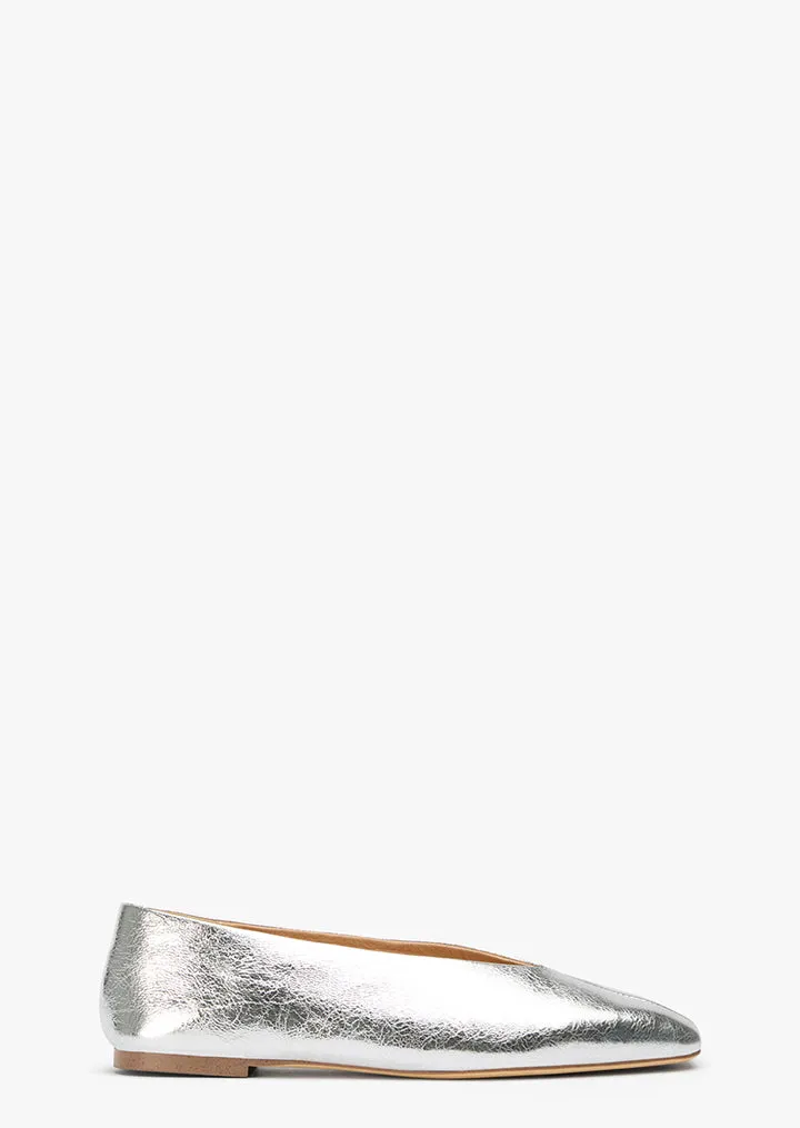 Sky Glow Brash Silver Vintage Metal