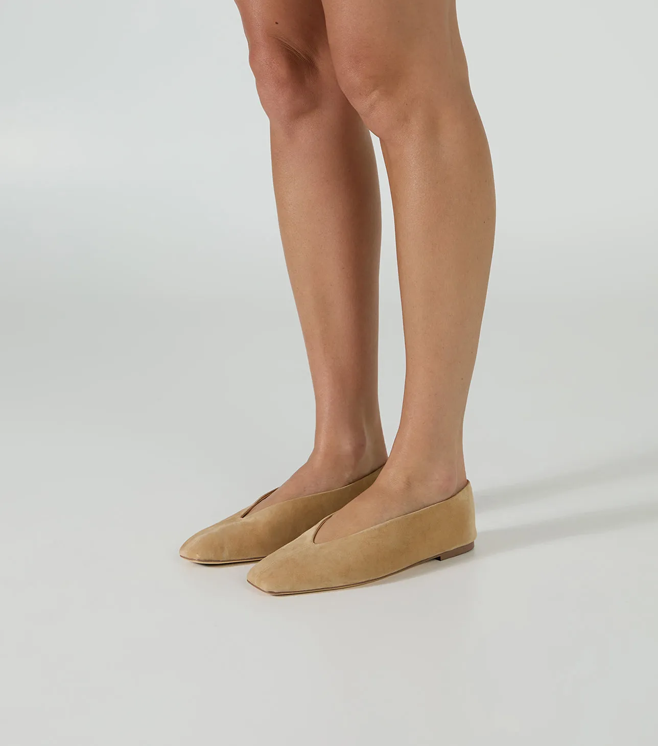 Autumn Soft Effortless Comfort Brash Wheat Suede