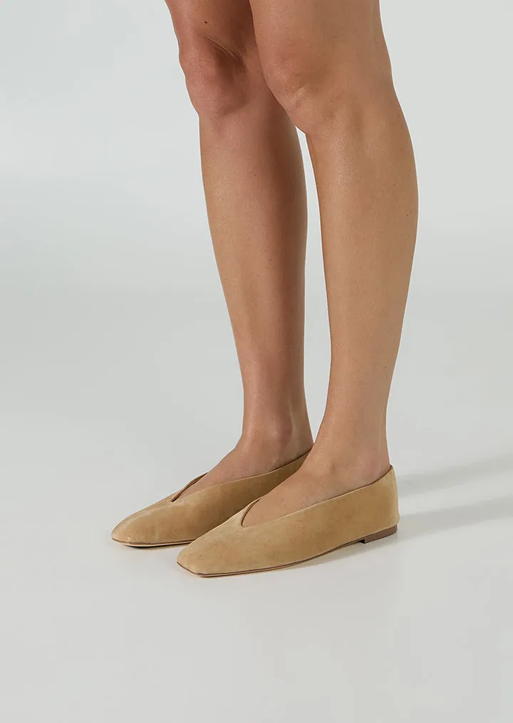 Shop Glow Brash Wheat Suede