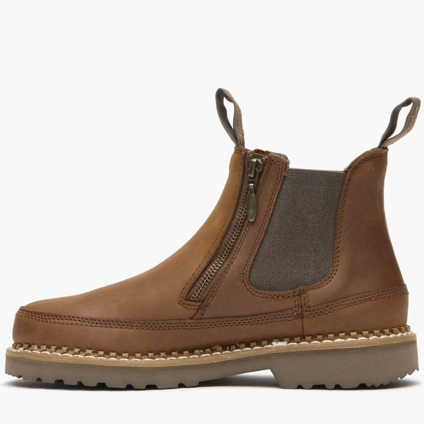 Snow Season Non Compression Fit Georgia Boot Women's Side Zip Chelsea Romeo