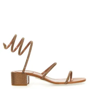 Trendy Piece Rene Caovilla Cleo Crystal-Embellished Sandals