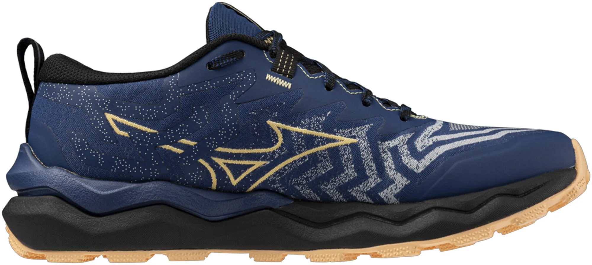 Comfort - driven hot - climate running shoes Mizuno Wave Daichi 8 Womens Trail Running Shoes - Blue