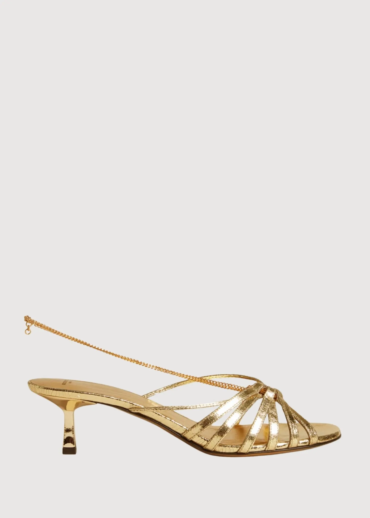 Special Occasion Shoes Women's Nico Kitten Heel Sandal In Gold