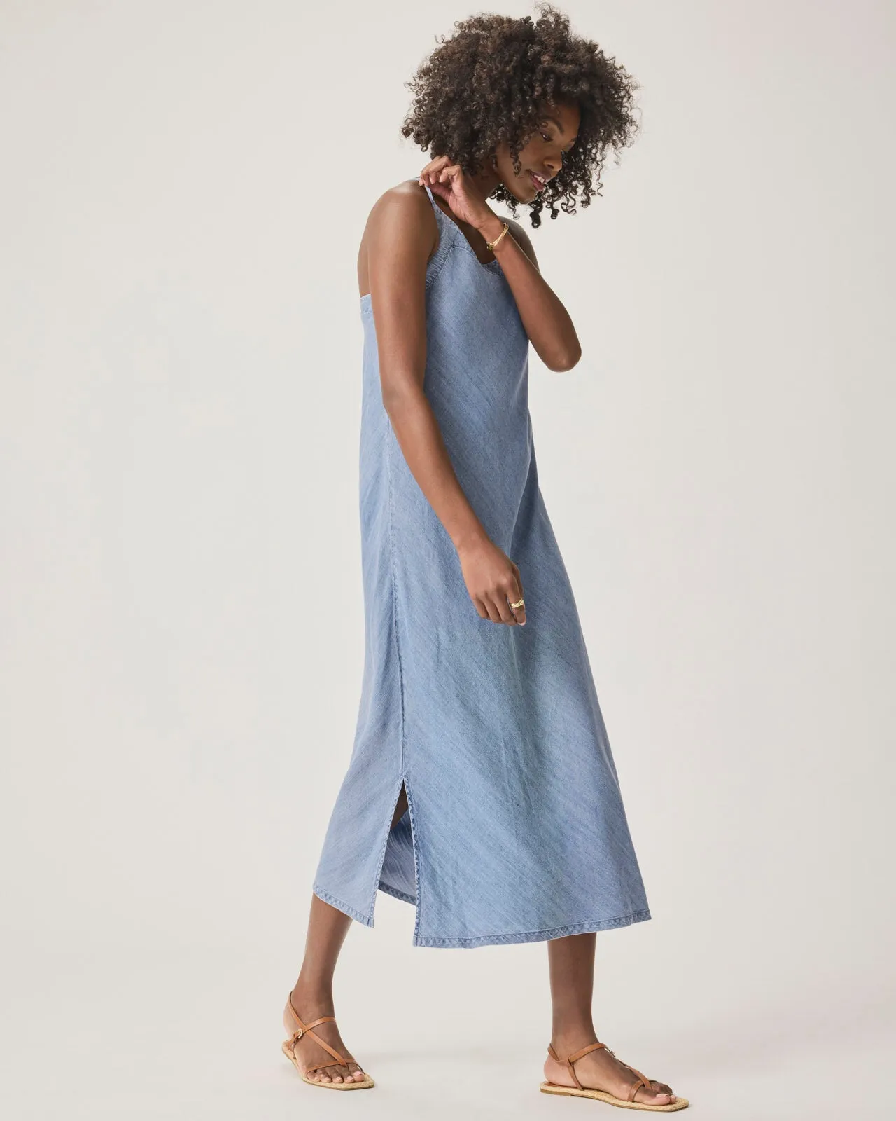 Breeze Indigo Dress Soft Silhouette Night Out