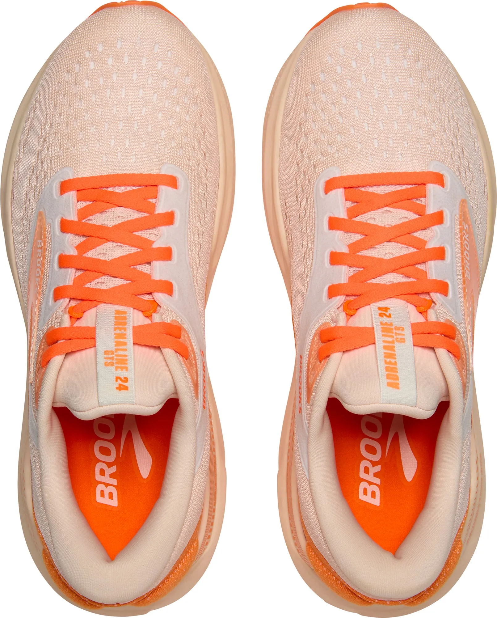 Brooks Adrenaline GTS 24 Womens Running Shoes - Orange Non - Slip