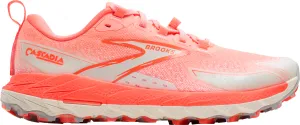 Cross-training tool Breathable collar Brooks Cascadia 18 Womens Trail Running Shoes - Orange