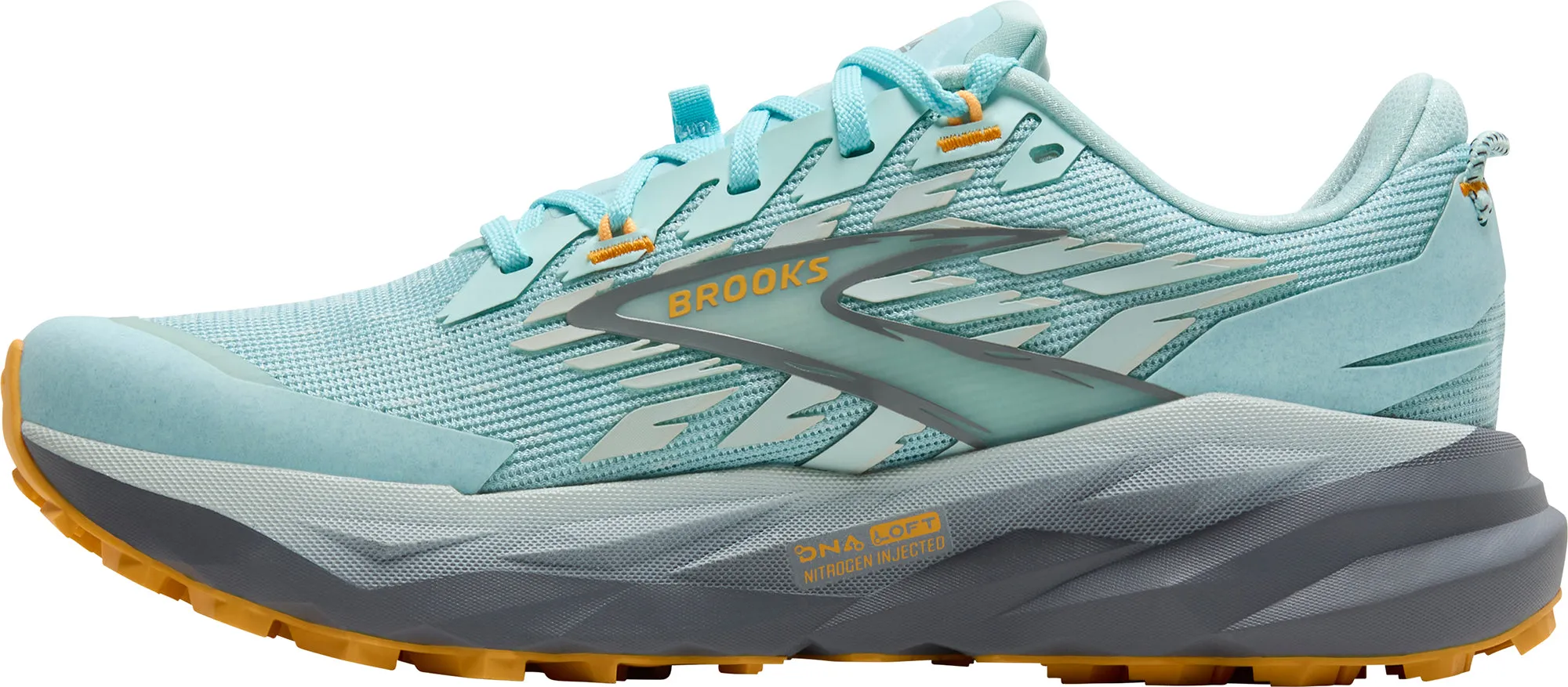 Ergonomic Last Brooks Cascadia 19 Womens Trail Running Shoes - Blue