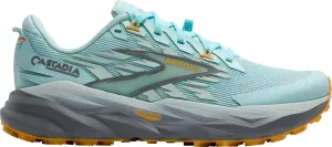 Personalized Brooks Cascadia 19 Womens Trail Running Shoes - Blue