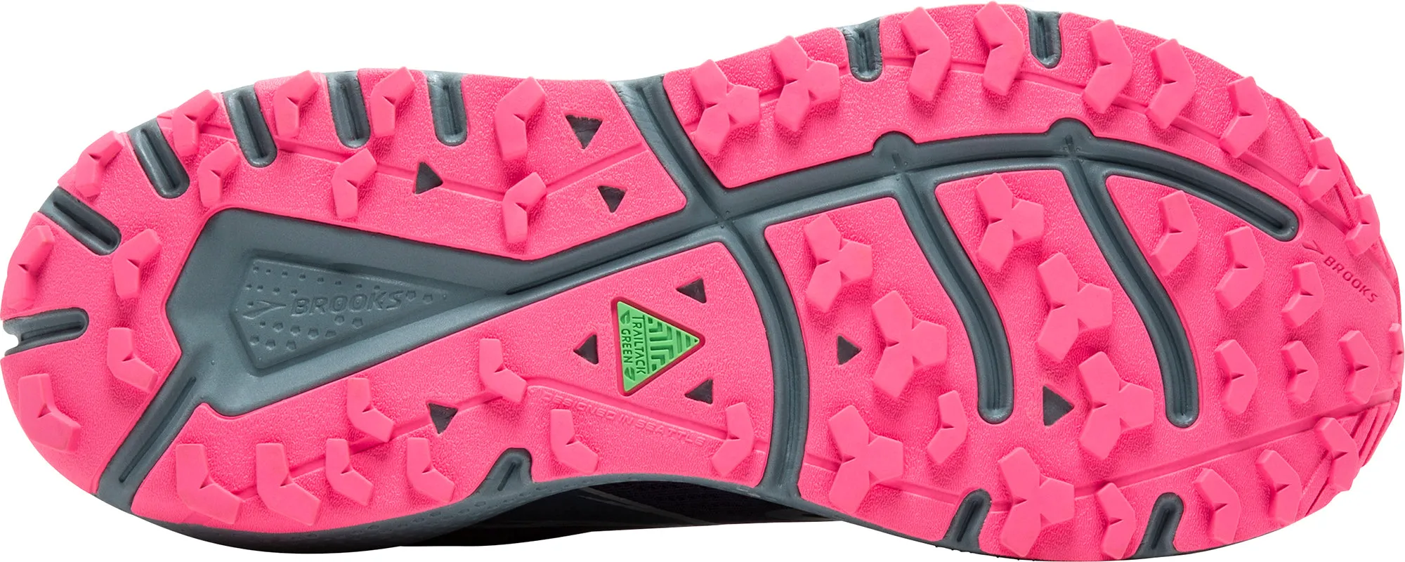 Brooks Divide 5 Womens Trail Running Shoes - Blue Air Flow Technology