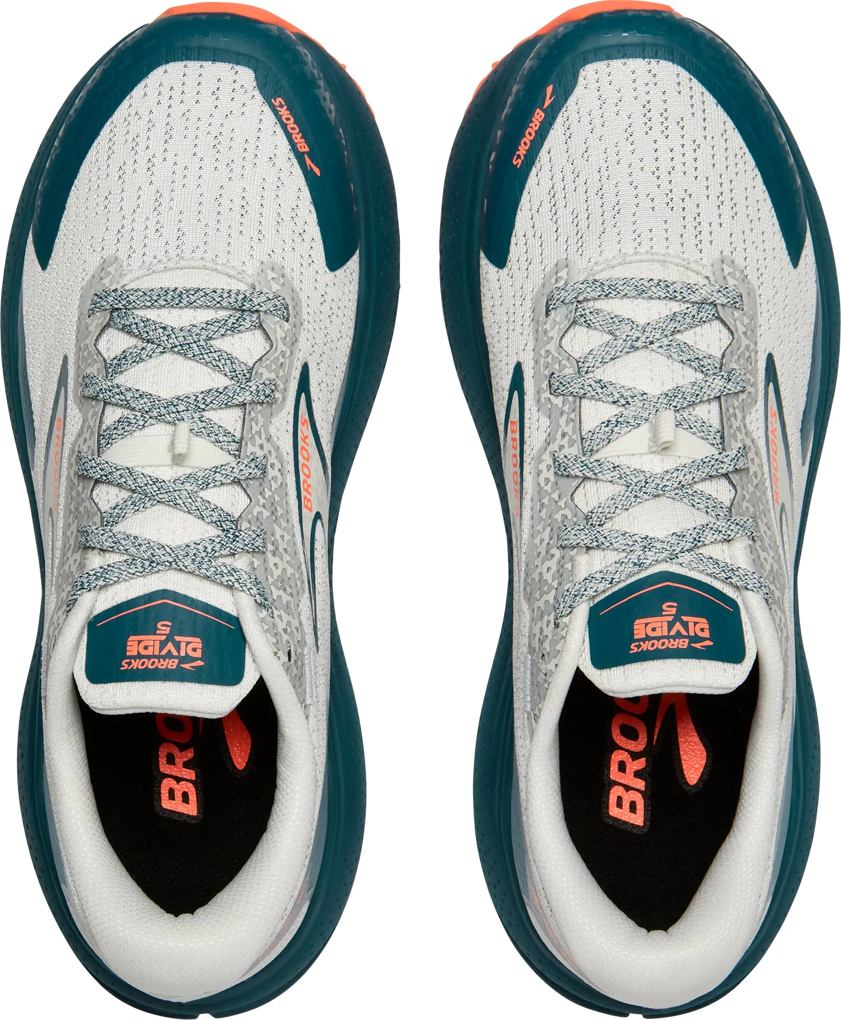 winter - resistant kids' size Brooks Divide 5 Womens Trail Running Shoes - Blue