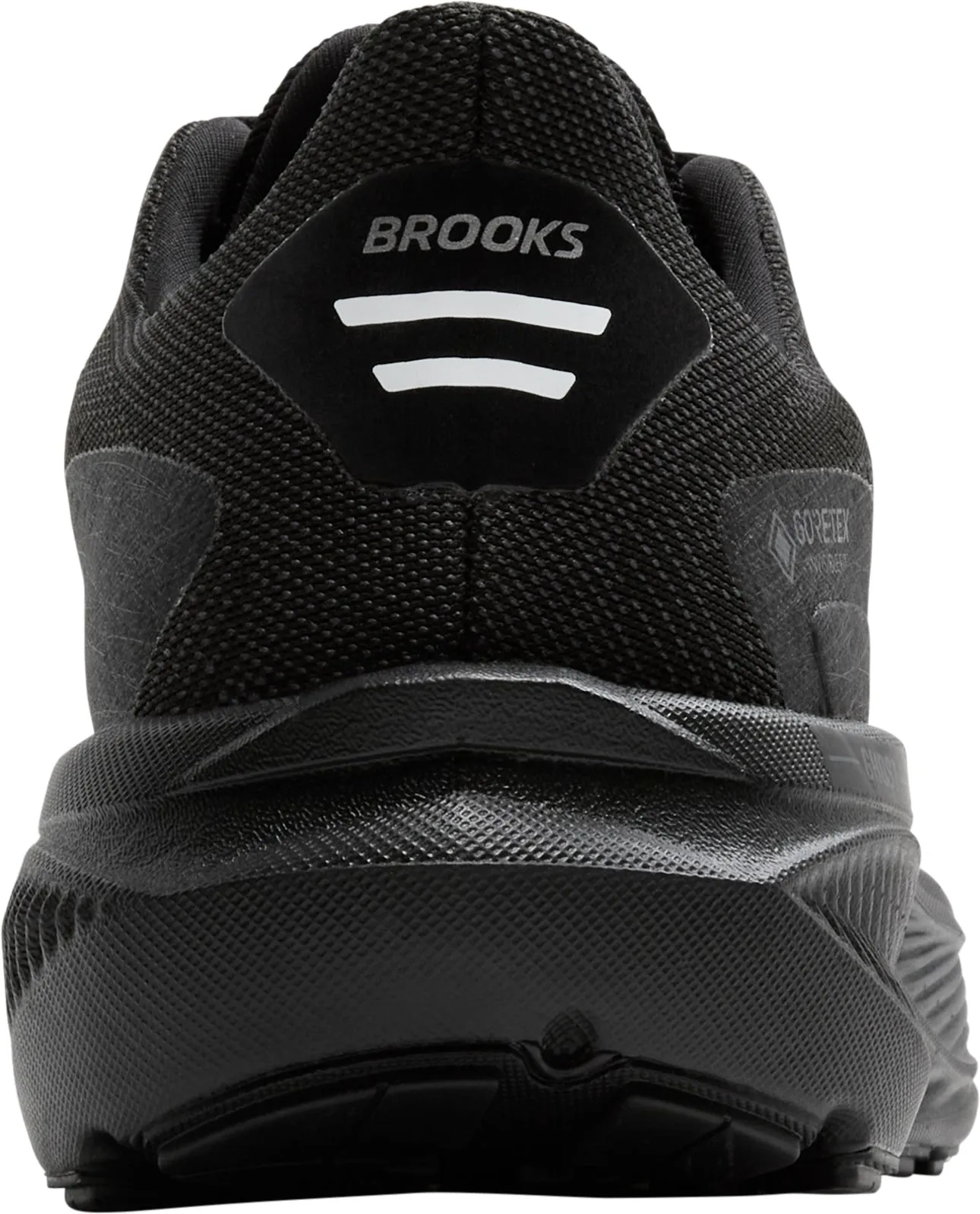 comfortable wearing experience shoes running in a tourist destination shoes Brooks Ghost 17 GORE-TEX Womens Running Shoes - Black