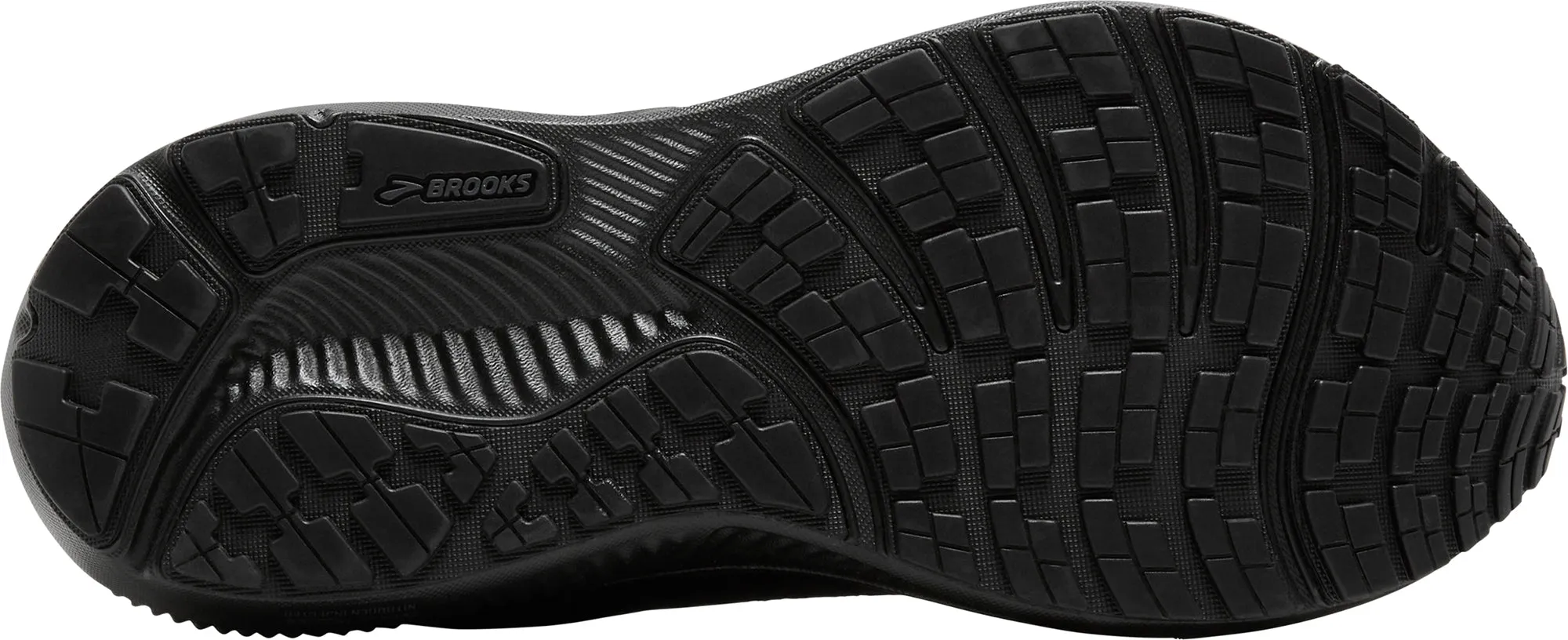 Brooks Ghost 17 GORE-TEX Womens Running Shoes - Black Responsive Sole Technology