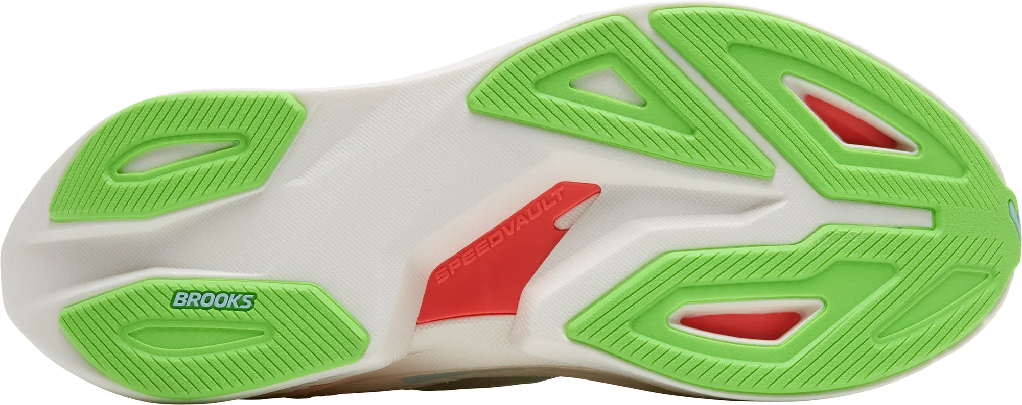 odor - control lining shoes Flex Groove Channeling Brooks Hyperion Max 3 Womens Running Shoes - Cream