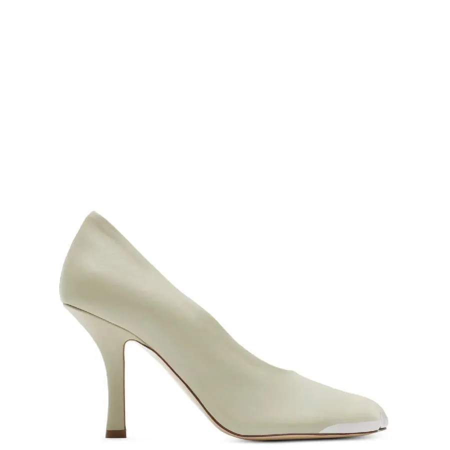 High Heel Sandals for Weddings Burberry 90mm Leather Duck Pumps