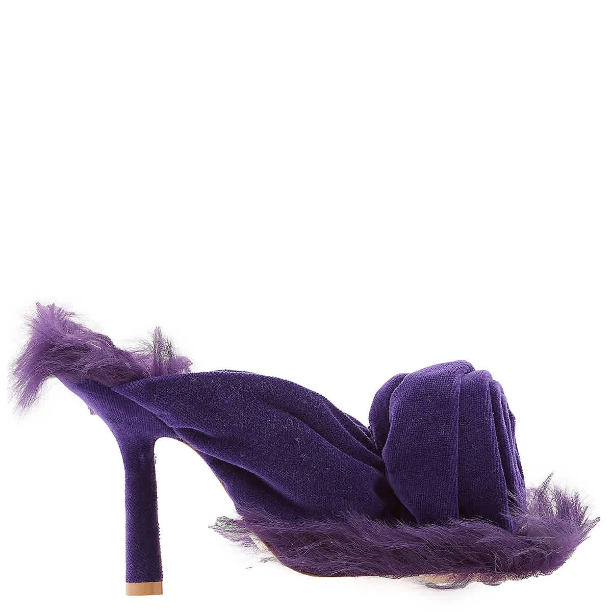 Sharp Edge Burberry Step Post Heeled Sandals