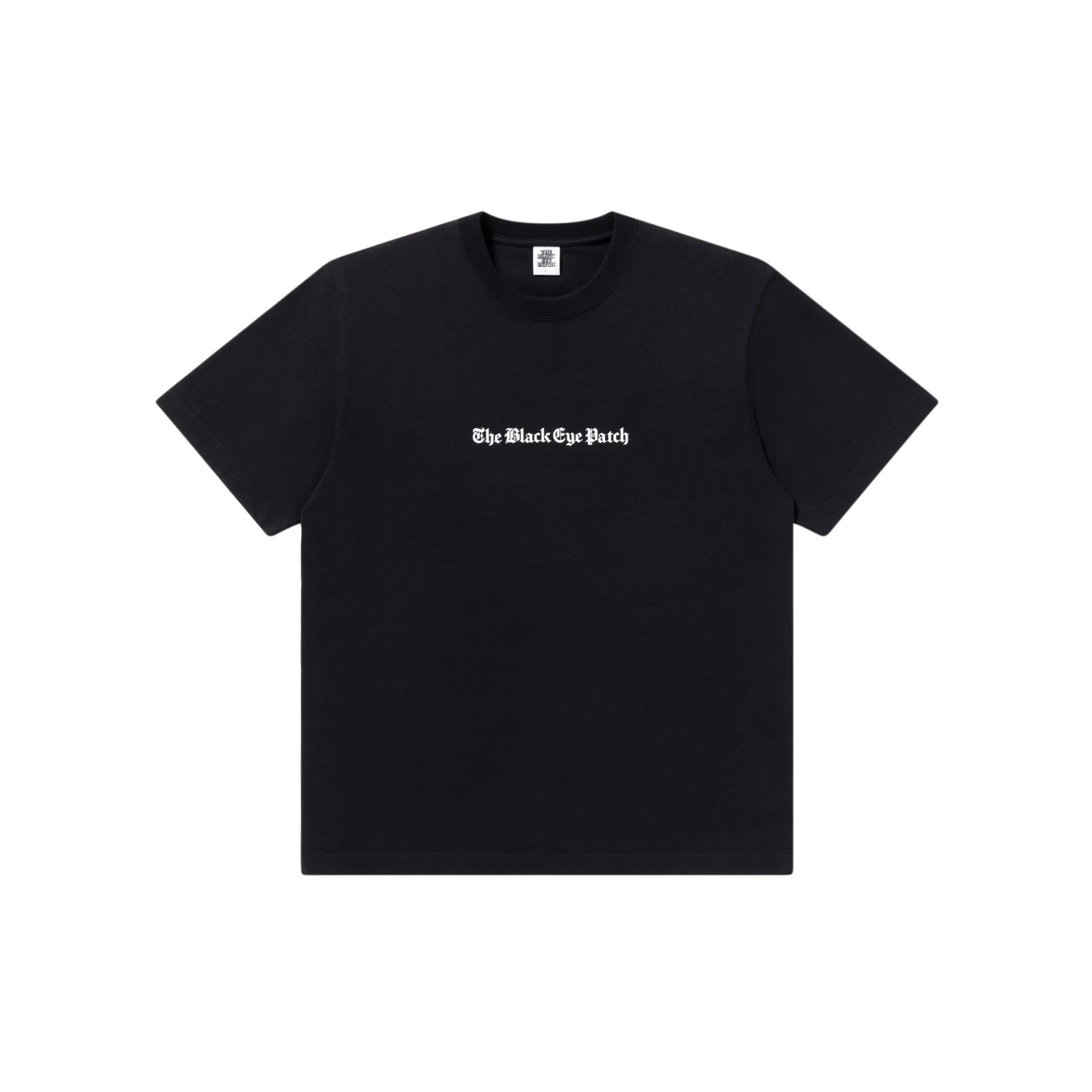 BEP TIMES TEE BLACK Ribbed Neckline