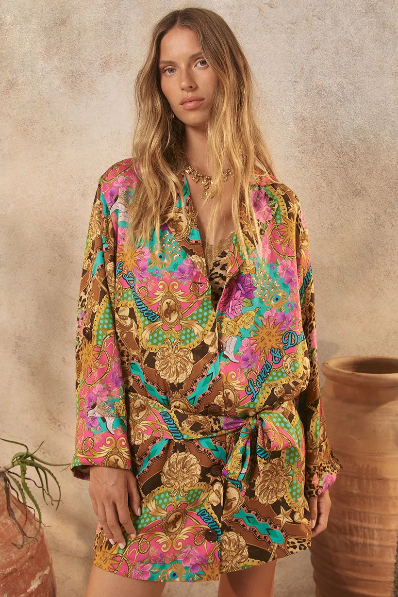 High-waisted evening piece Love Blend Lovers & Dreamers Blazer Dress